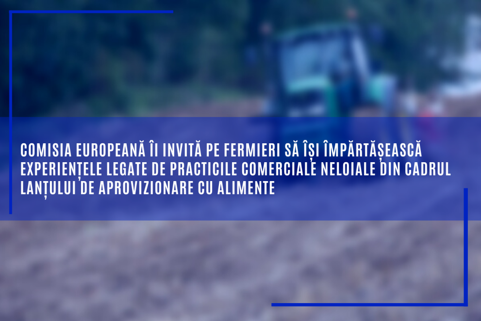 Comisia European I Invit Pe Fermieri S I Mp Rt Easc